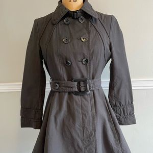 Soia & Kyo skirted trench coat